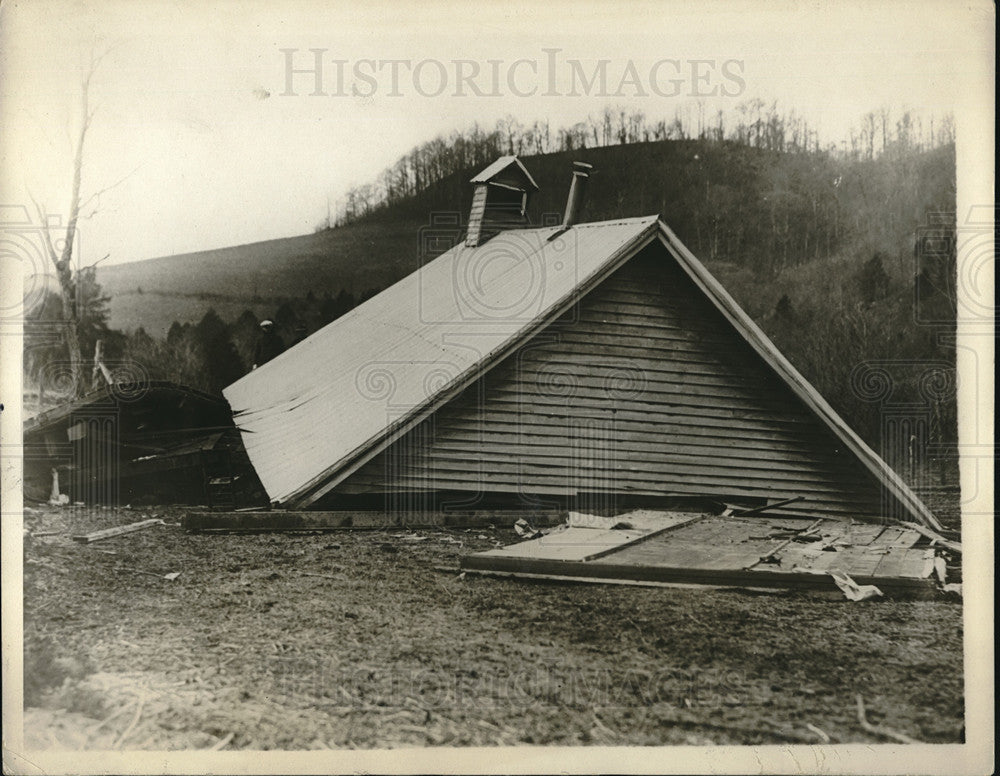 1930 Press Photo Tornado Devastates Portions of Tennessee School Kills 4 - Historic Images