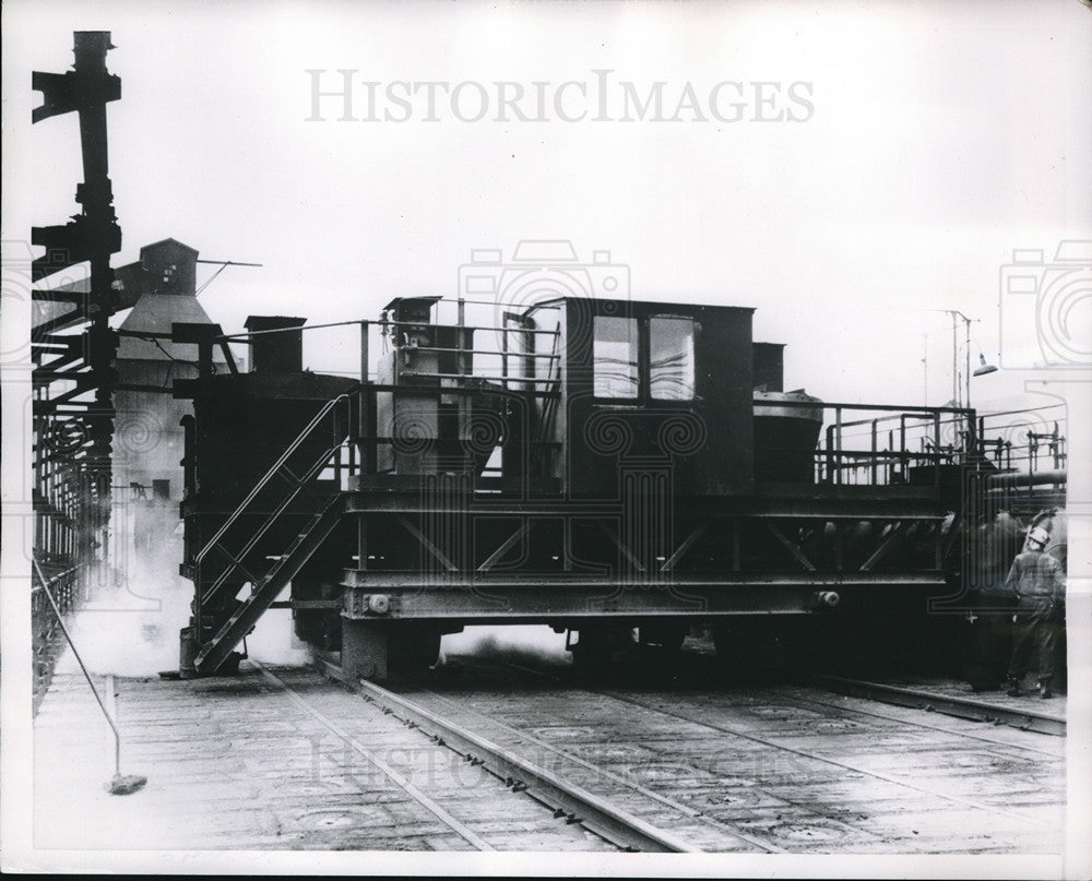 1955 New Larry Car At Rebuilt Chemical Plant Of U.S. Steel - Historic Images