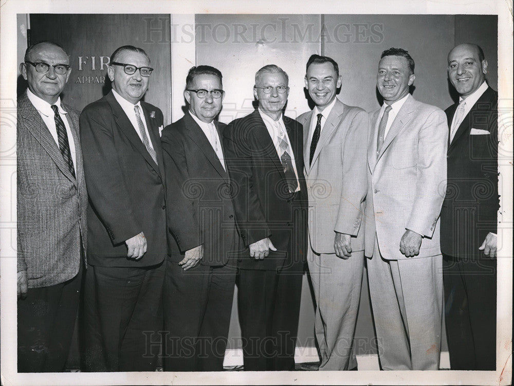 1957 Frank Story Wilson Stapleton at Cleveland Safety Council - Historic Images