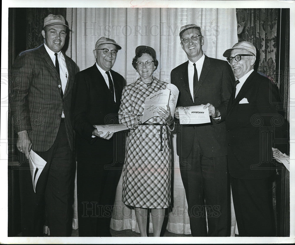 Daniel Mason, Robert Ferguson, Mildred Gnau, Mayor Ralph Locher - Historic Images