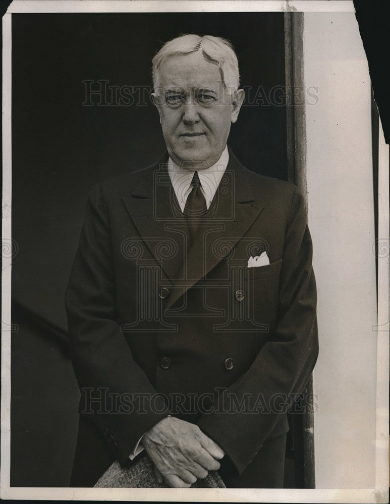 1933 John Davis Former US Ambassador England &amp; former Pres candidate - Historic Images