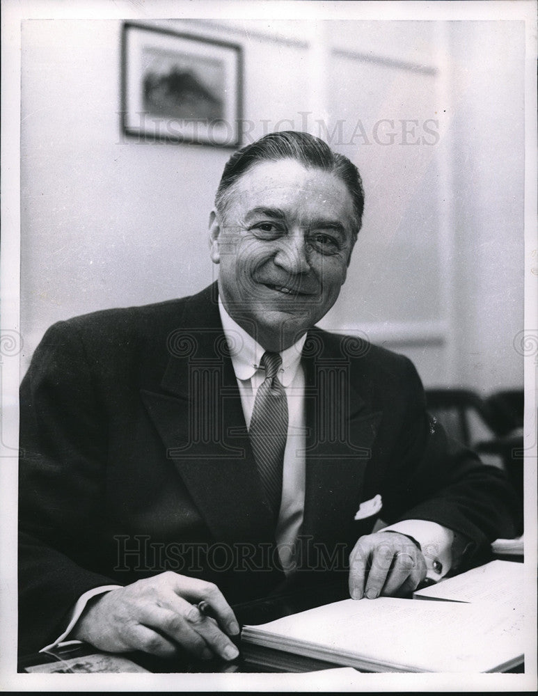 1956 Press Photo Revenue T. Coleman Andrews Tax Office - Historic Images