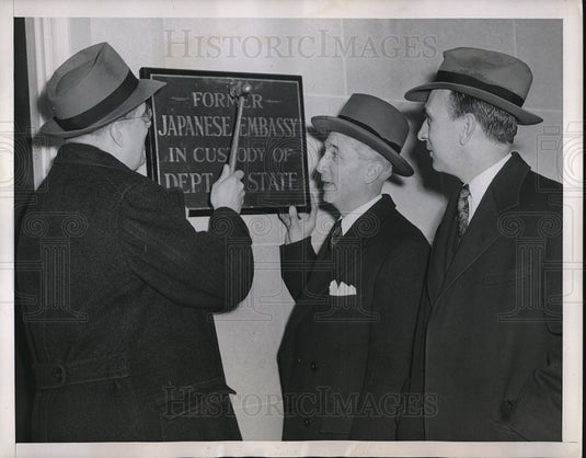 1945 Press Photo D.C. Art Clattenberg,W Weingartner,Don Russell - neb73248 - Historic Images