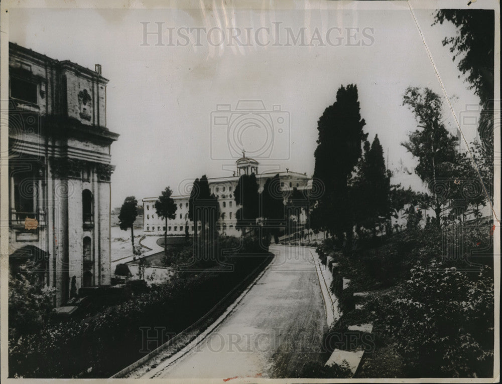 1931 Press Photo Palace of Vatican government in Rome, Italy - Historic Images