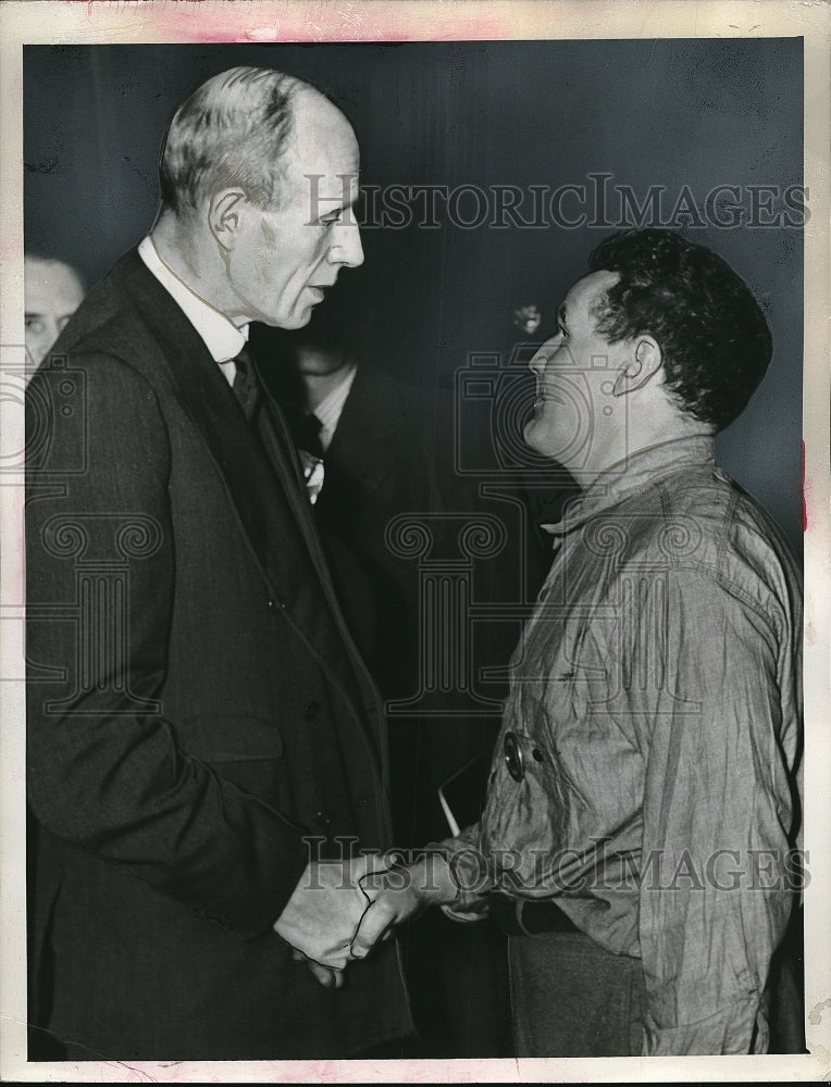 1941 Press Photo Lord Halifax &amp; David Irwin in London - neb73635- Historic Images