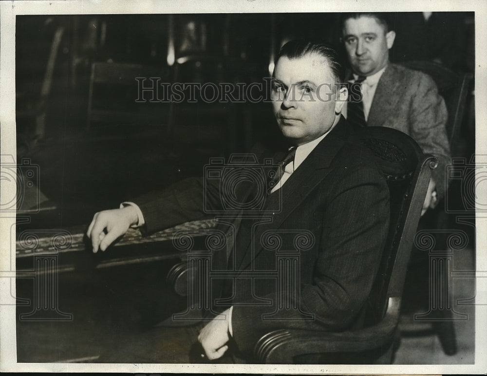 1931 Press Photo Amos Woodcock, Federal Prohibition Administrator-Historic Images