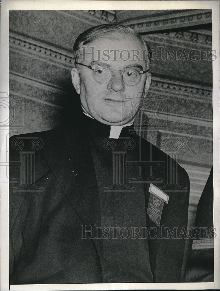 1941 Press Photo Phila. PA. The Rev Damascua Winzin - neb74365 - Historic Images