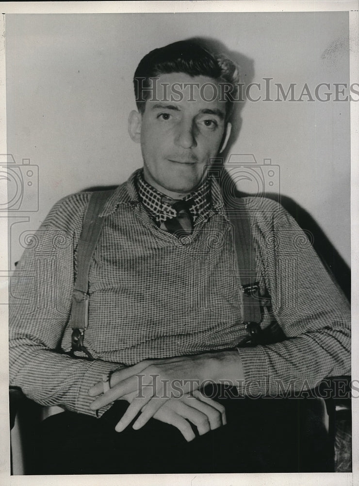 1938 Press Photo Paducah, Ky Lawrence Gough, confessed to murder of L Kenrich - Historic Images