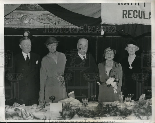 1933 Police Commissioner of NY Edward Mulrooney & Dr Nicholas Murray - Historic Images