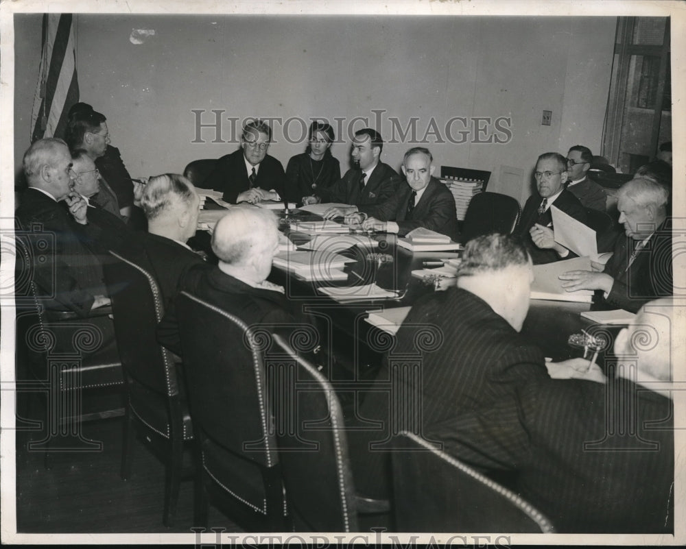 1941 Press Photo Philip Murray,Charles E. Wyzanski Jr.,Frank P. Graham - Historic Images