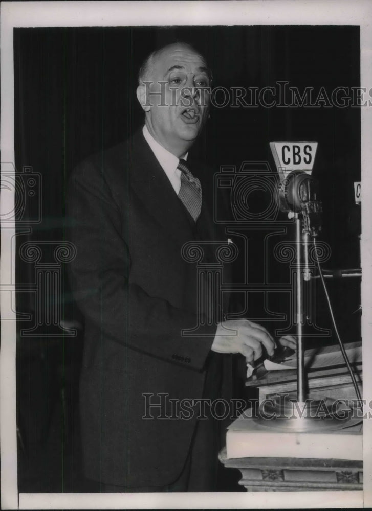 1940 NYC, Dr Clarence A Dykstra, Draft administrator - Historic Images