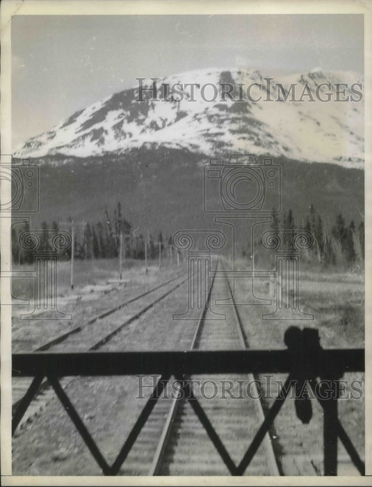 1935 Veiw from Alaskan RR between Anchorage & Seward - Historic Images