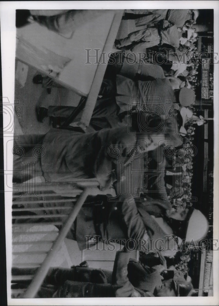 1968 Leftist Demonstrator with Frankfurt Police Outside Paulskirche - Historic Images