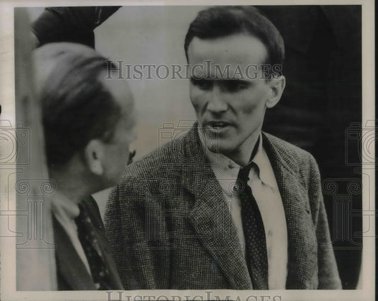 1938 Press Photo Bradford Washburn, Jr., Harvard Univ. Geologist - Historic Images