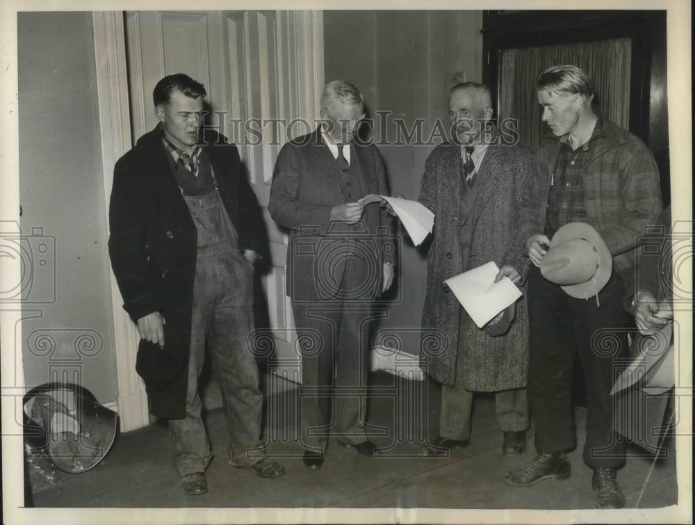 1932 Wash.D.C> House Speaker John Garner,G Casper,F Chase,Nelson - Historic Images