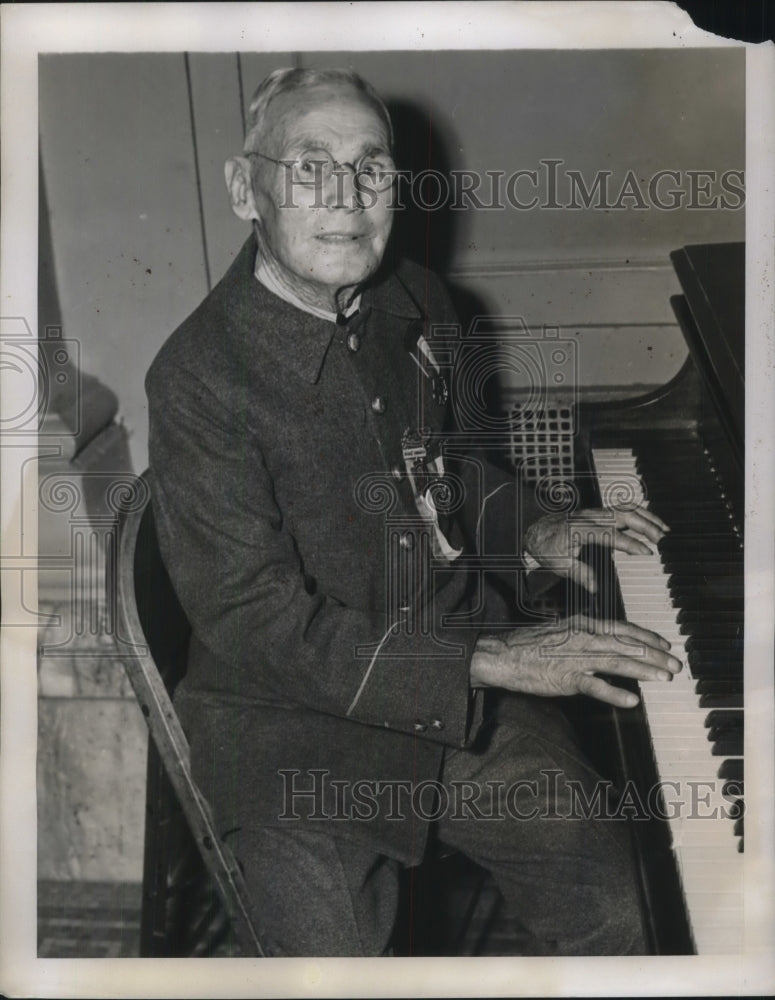 1940 Press Photo WM Buck Washington D.C. Pianist Oklahoma - Historic Images