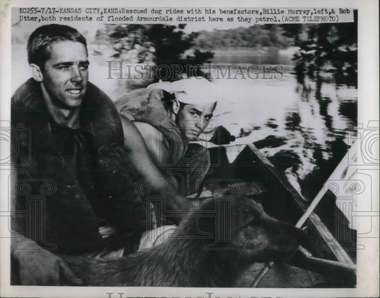1951 Kansas City Missouri Flooding Armourdale District - Historic Images