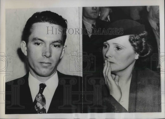 1938 Press Photo Mrs. Rose Mathison Charges Wallace W. Givens Attacked Her - Historic Images