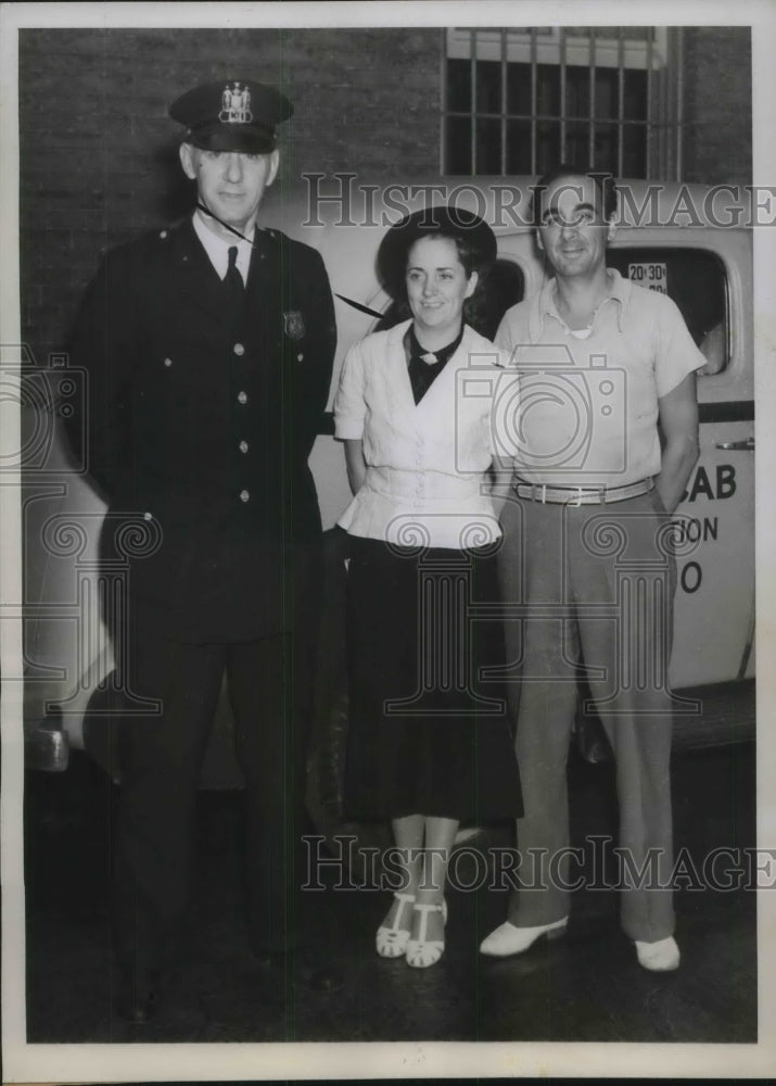 1937 JJ Wilkinson Taxi Driver, Edith Broadus Delivered Criminal - Historic Images