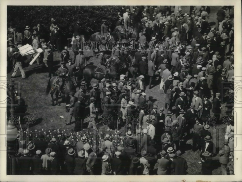 1933 Crowd in Portsmouth Square for Thomas Mooney Trial-Historic Images