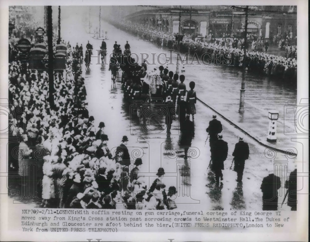 1952 Funeral Cortege of King George VI - Historic Images