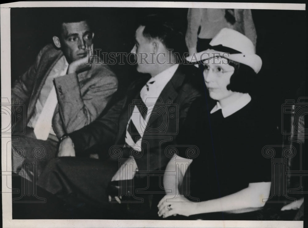 1939 Mrs. Alice Austin Reedy Simmons and Theodore on Trial Slaying-Historic Images