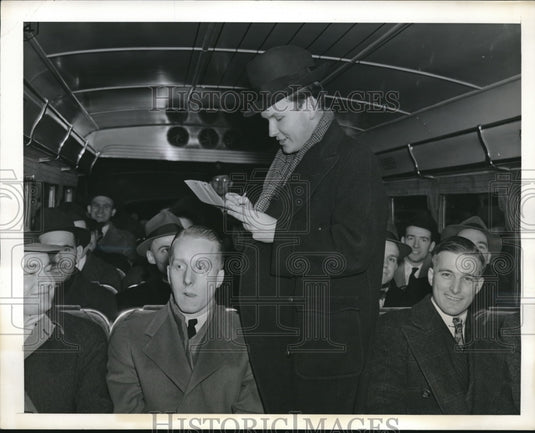 1942 politician's son Philip Willkie leaves for Navy during WWII - Historic Images