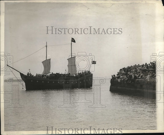 1927 Press Photo Spanish Pageant celebrates Ponce de Leon "The Dolores"-Historic Images