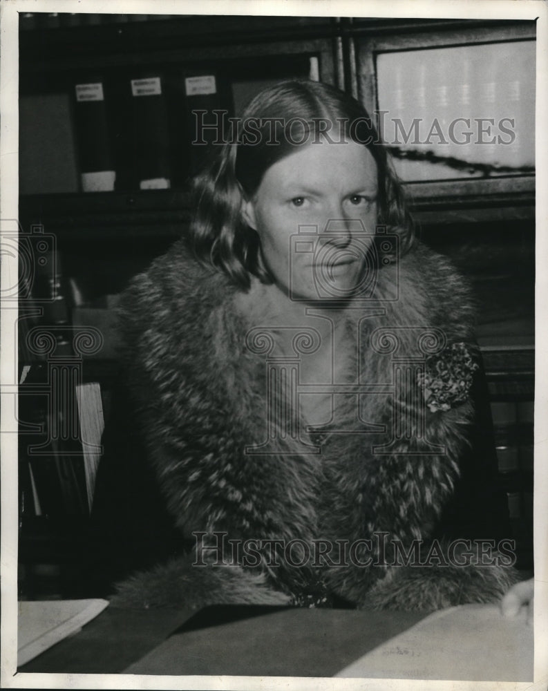 1935 Press Photo Elmer J McCuns Wife Slain by Miss Dunlay - neb78395 - Historic Images