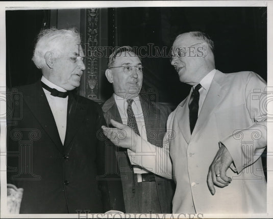 1939 Wash.D.C. AFL's F Morrison,Rbt Rivers,Wm Green - Historic Images