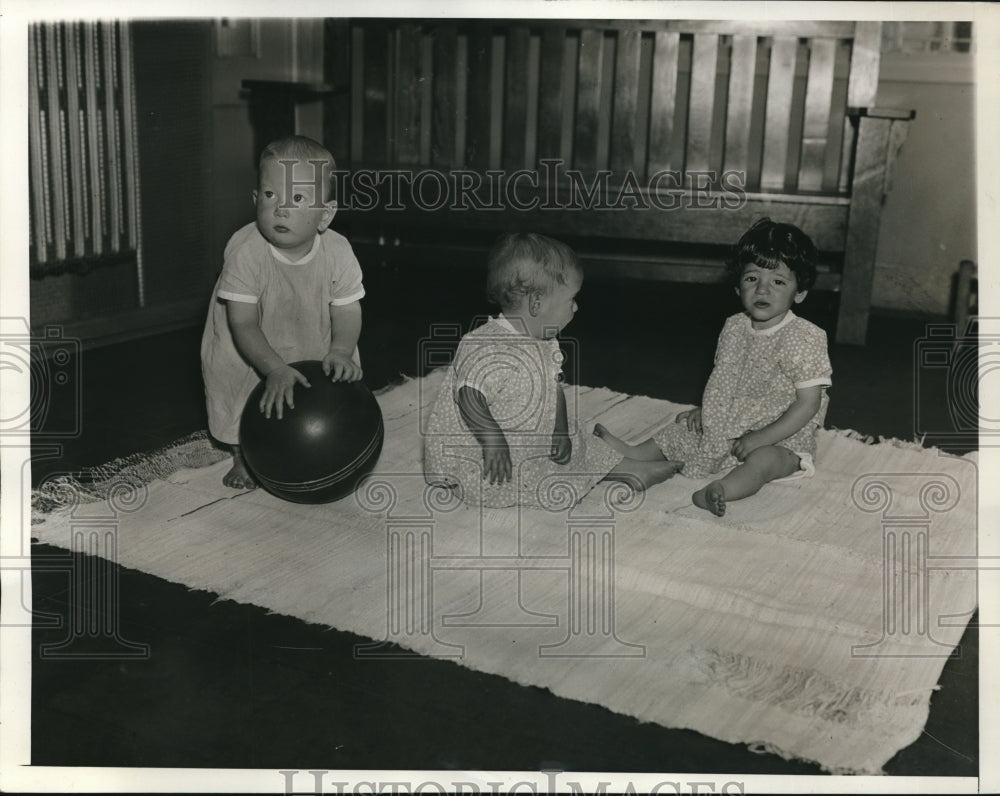 1935 Press Photo Westfield State Farms Nursey - Historic Images