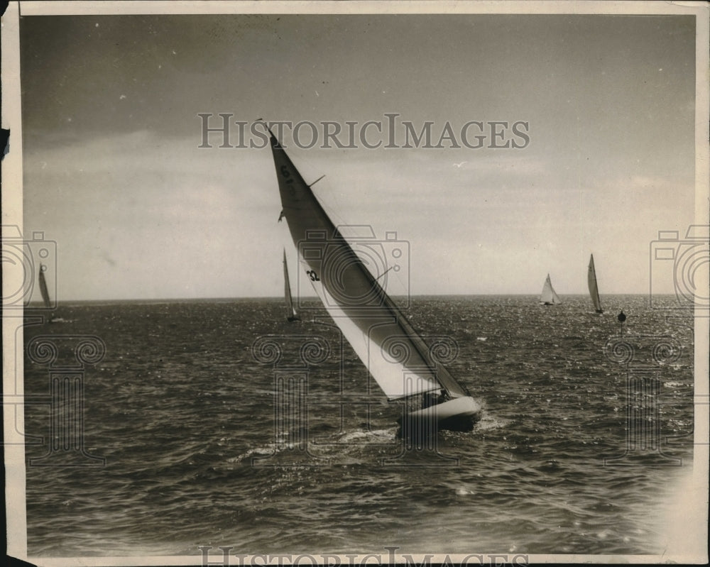1930 east Coast Sloops Los Angeles harbor southern cali Mid-winter-Historic Images