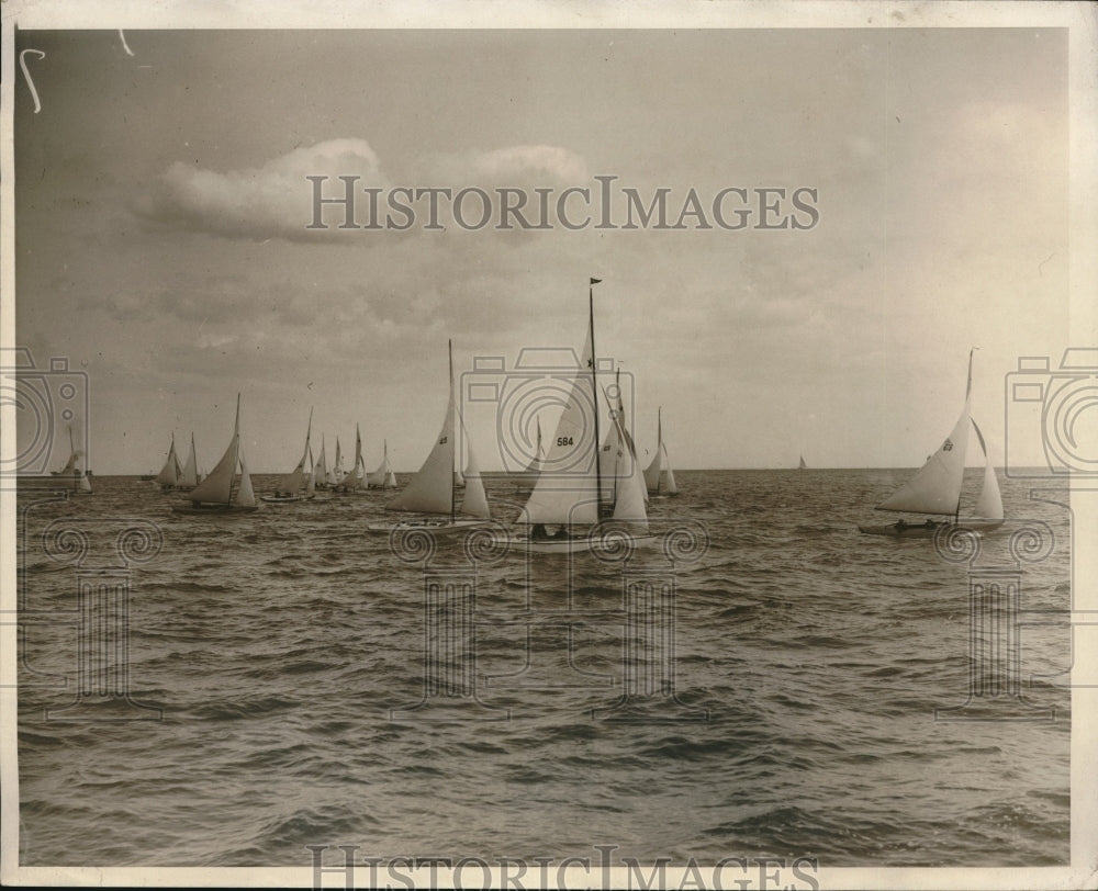 1930 International star Class Yacht Race Eggy Wee Arthur Knapp Jr-Historic Images