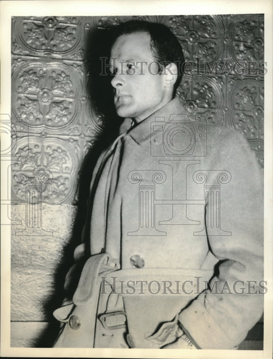 1937 Robert Ickes Arrested For Hit & Run - Historic Images