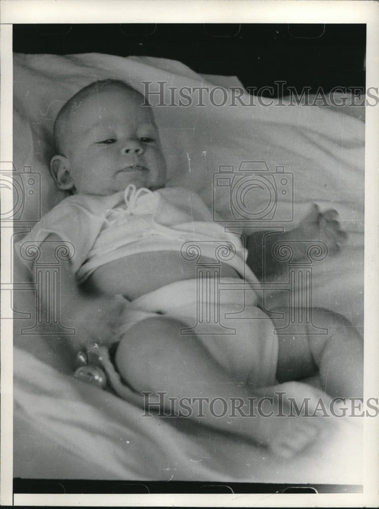 1940 Press Photo Harold Ickes Jr. baby photo - Historic Images