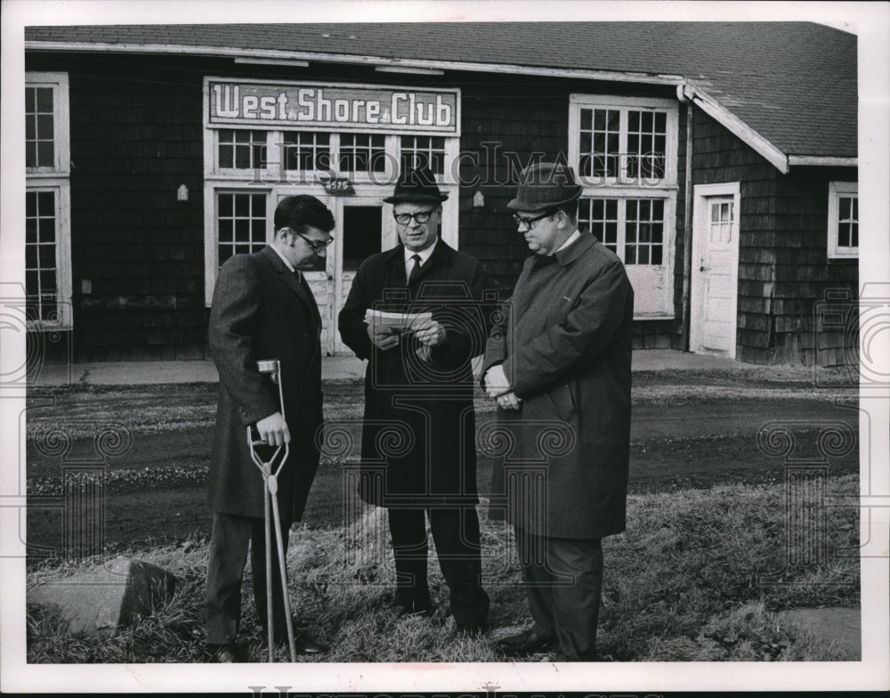 Press Photo Donald Carek Robert Walbom &amp; Paul Stockert-Historic Images