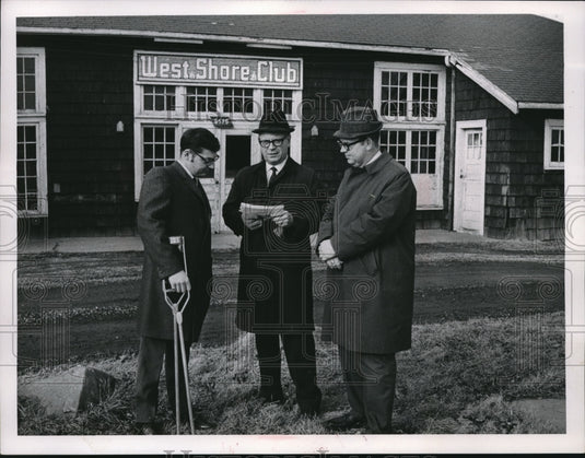 Press Photo Donald Carek Robert Walbom & Paul Stockert-Historic Images