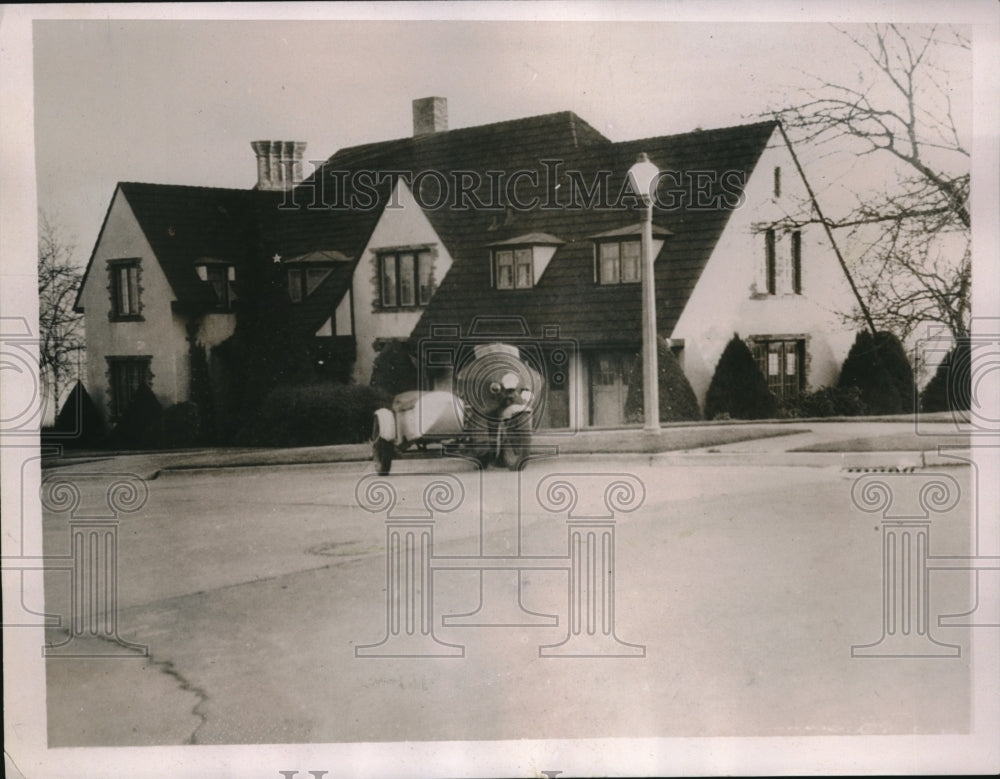 1937 Residence Of Dr &amp; Mrs WW Mattson Where Son Charles Kidnapped - Historic Images