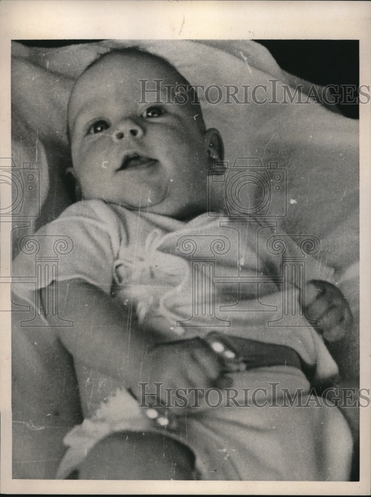 1940 Press Photo Harold Ickes Jr son of the Secretary of Interior - Historic Images