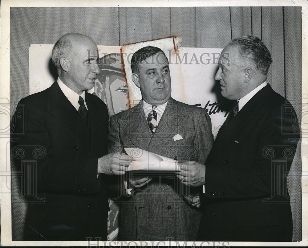 1942 Press Photo John Hickerson, Joseph Keenan, Thomas Hill - neb80835 ...