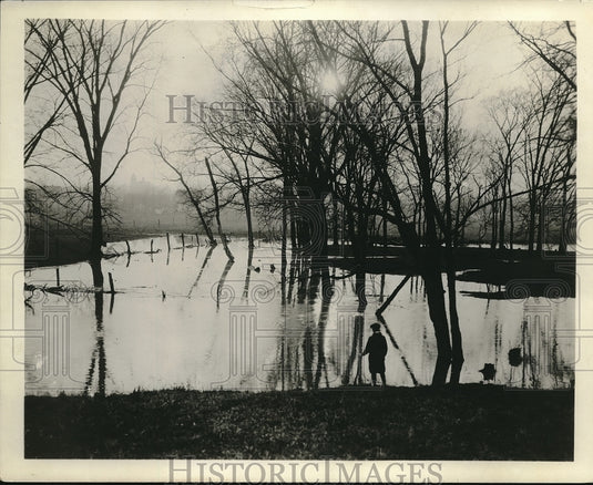 1921 Old Swimming hole made famous by James whitecomb Riley - Historic Images