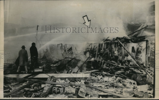 1948 Creamery & Cold Storage Co explosion at Dayton, Ohio - Historic Images