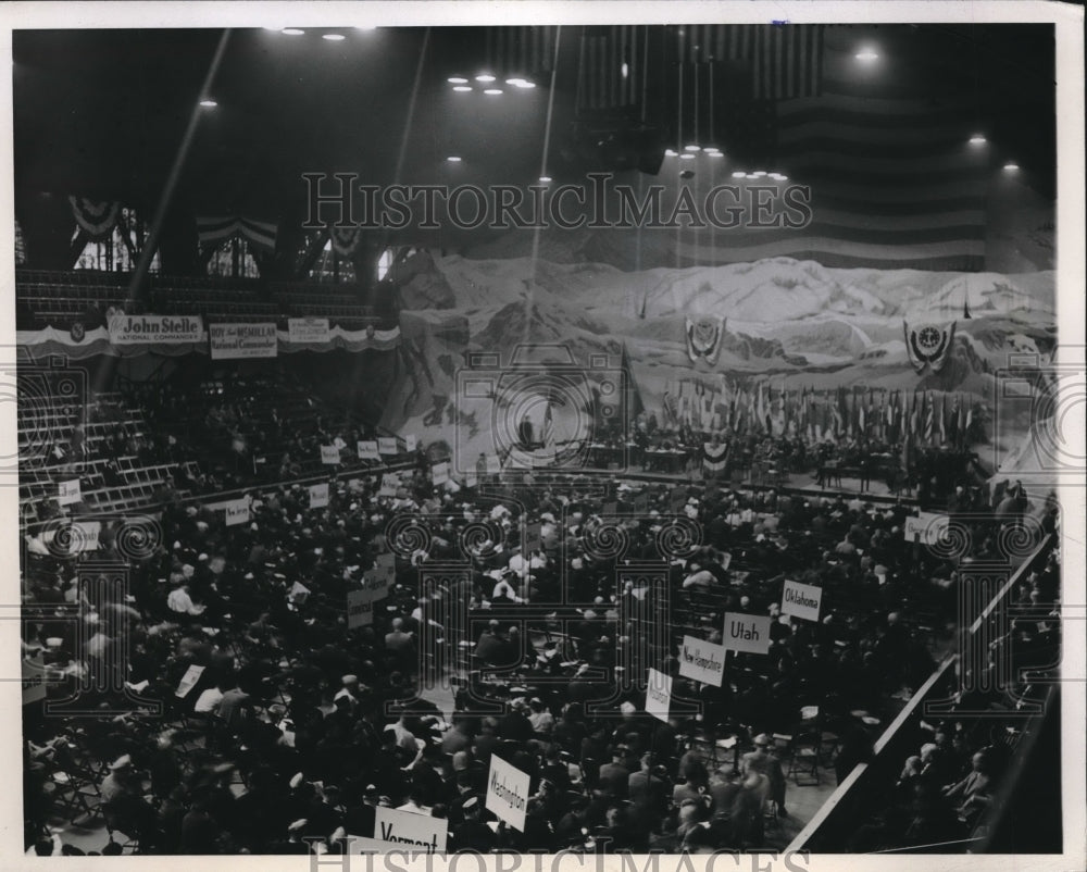 1944 Press Photo Panorama View Of American Legion 26th Annual Convention - Historic Images