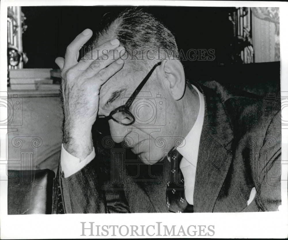 1967 Senate Foreign Relations chair, Sen William Fulbright - Historic Images