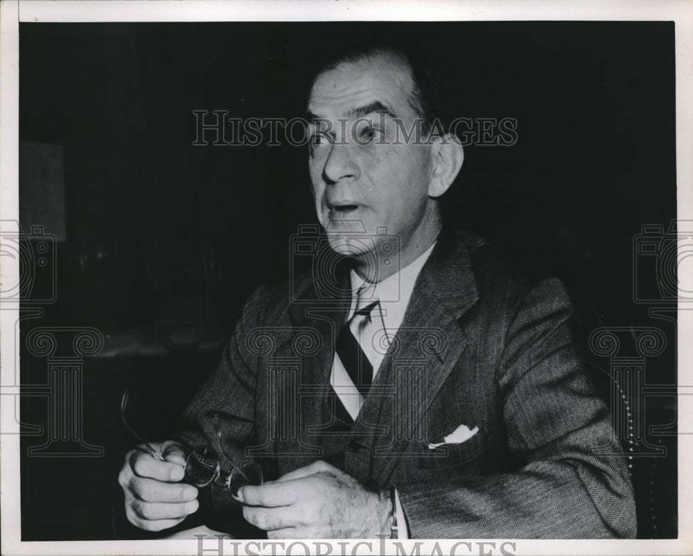 1952 Press Photo Ark. Sen J Williams Fulbright - Historic Images