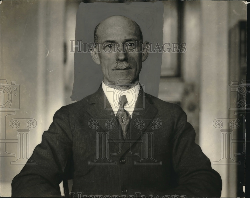 1924 Press Photo Ben G Davis Chief Clerk of the State Department - Historic Images