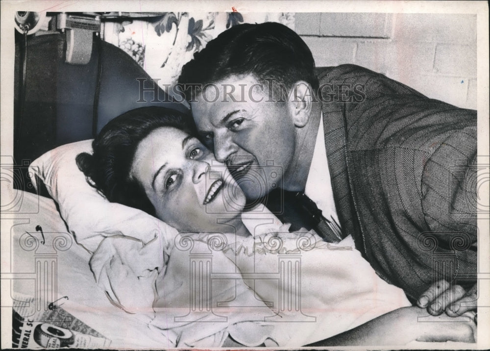 1953 Mrs. June Trollman Van Alstine, husband, George Van Alstine - Historic Images