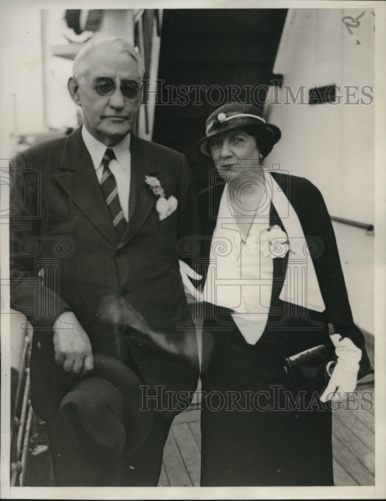 1933 Press Photo Frederick E Murphy Publisher of Minneapolis Tribune &amp; Delegate - Historic Images