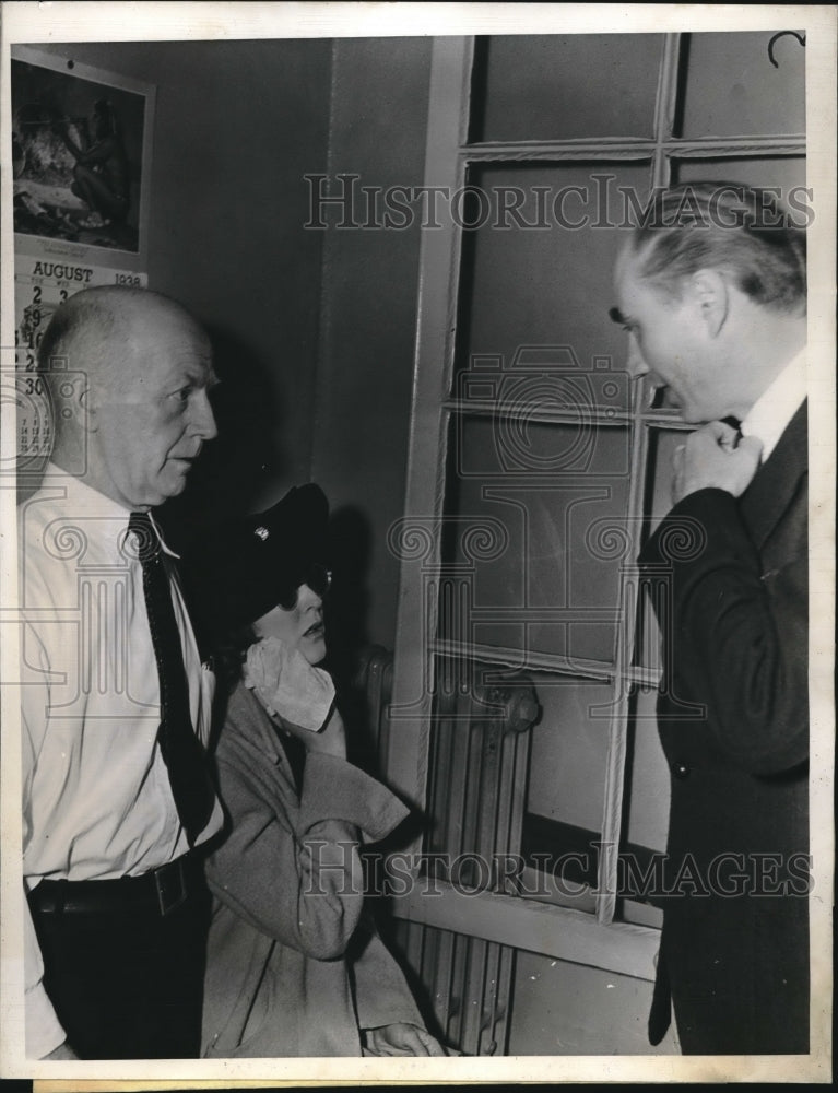 1938 Hollywood, Cal. John Campbell, Frances McDonald &amp; Karl Krueger - Historic Images