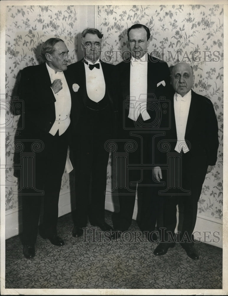 1932 Press Photo James Gerard Former Ambassador to Germany & Sen Royal Copeland - Historic Images
